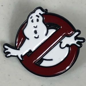 Ghostbusters No Ghost Symbol Pin Lapel